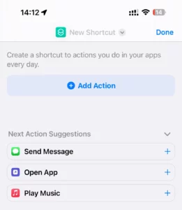 New shortcut board