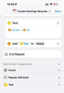 Add name to variable