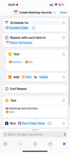 Select name for save shortcut