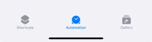 Open automation schedule